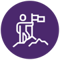 Man on a Mountain icon - Feel better Man on a Mountain icon - Feel better