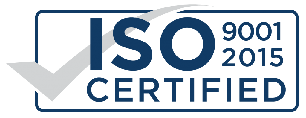 ISO 9001 2015 Certified