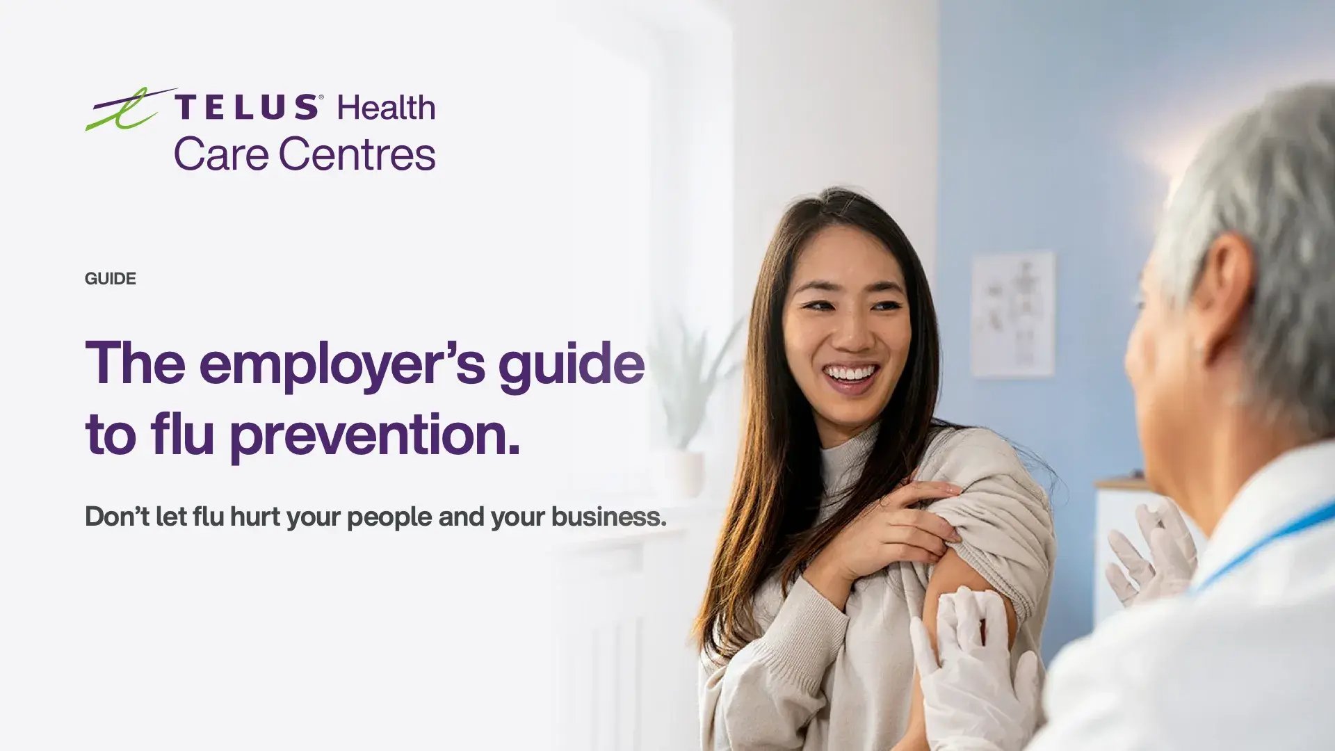 The employer's guide to flu prevention The employer's guide to flu prevention