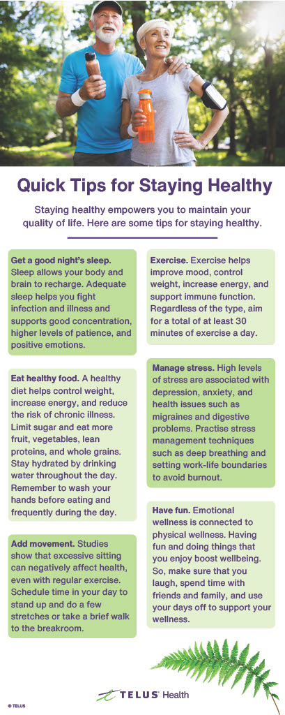 Quick Tips for Staying Healthy_UK_WW
