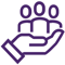 Support employees icon Support employees icon