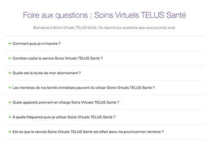 Un aperçu de la foire aux questions