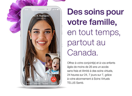 Des soins pour votre famille en tout temps
