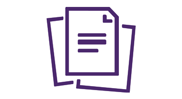 Une icône d'une infolettre